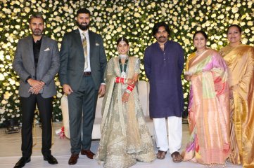 Celebs at Jayasudha Kapoor Elder Son Nihar Wedding Reception